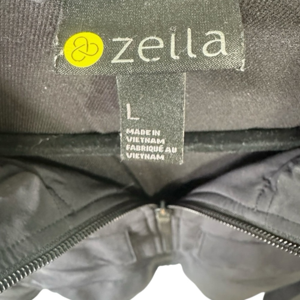 Zella Men’s Lightweight Full Zip Jacket Gray Size Large Utility Pocket Coat - Picture 3 of 3
